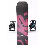 150 snowboard K2 EST. 87, black/red, p-tex topsheet, FLAT/ro, Sport en Fitness, Snowboarden, Verzenden, Nieuw
