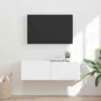 vidaXL TV Wandkast Wandgemonteerd Wit 60 x 31 x 29.5 cm, Huis en Inrichting, Kasten |Televisiemeubels, Verzenden, Nieuw