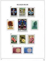 Belgique 1970/1984 - Collection complète selon le contenu de, Gestempeld