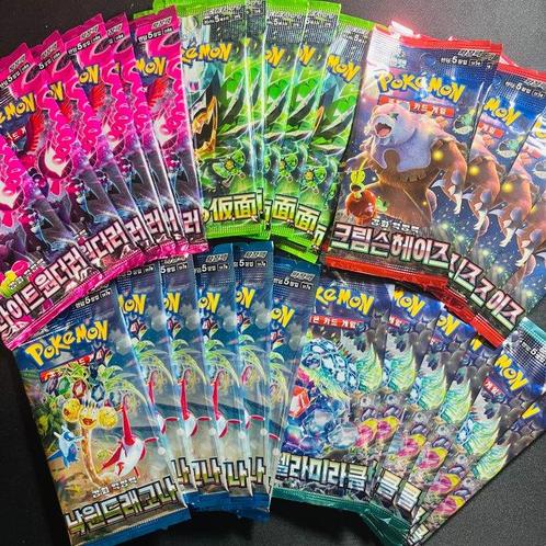 Pokémon - Booster Mix - 30 packs - 6 of each Set - Paradise, Hobby en Vrije tijd, Verzamelkaartspellen | Pokémon