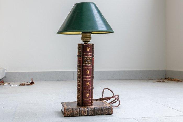Lampe de table - Cuir, Antiek en Kunst, Curiosa en Brocante