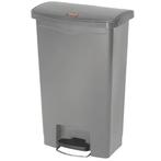 Pedaalemmer | Slim Jim | Kunststof (Grijs) | 50L |, Verzenden, Nieuw in verpakking