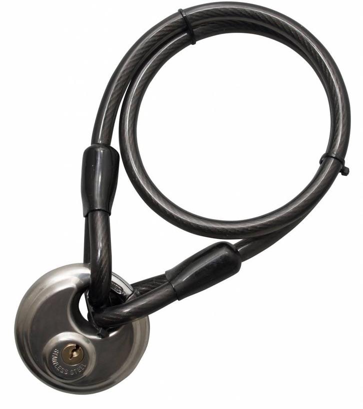 Staalkabel met discus 80cm Terraskabels, Tuin en Terras, Overige Tuin en Terras, Verzenden