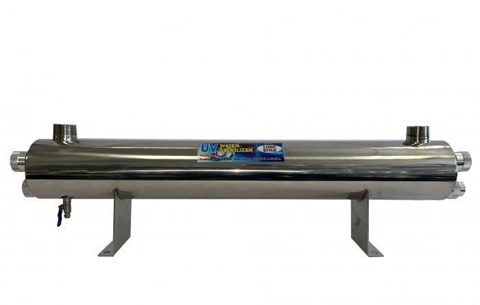 Uv-c filter RVS 165w lamp 6/4 8100l/u, Jardin & Terrasse, Pompes à eau, Enlèvement ou Envoi