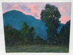 Rafael Salvá Balaguer (1904- ?) - Paisaje al crepúsculo, Antiek en Kunst