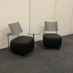 Complete set van 2 design stoelen + design tafel, Harri, Bureau