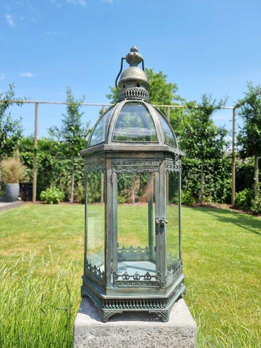 Lantaarn - Glas, Metaal, Antiek en Kunst, Kunst | Designobjecten