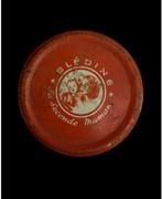 Blikken doos - Curieus potje dat poedermelk uit die tijd