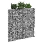 vidaXL Gabion plantenbak trapezium 100x20x100 cm, Verzenden, Nieuw
