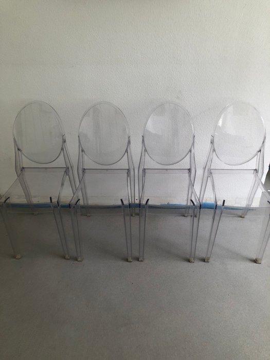 Kartell - Philippe Starck - Stoel (6) - Louis Ghost Stoel -, Antiek en Kunst, Antiek | Meubels | Stoelen en Sofa's