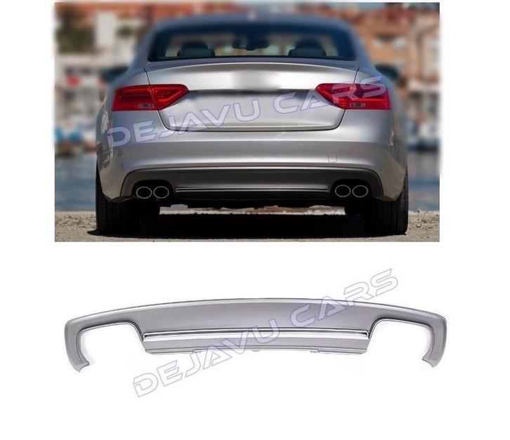 S5 Look Diffuser voor Audi A5 8T Coupe, Auto diversen, Tuning en Styling, Ophalen of Verzenden