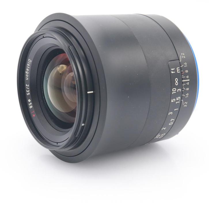 Zeiss Milvus 35mm F/2 ZE T* Canon EF | Occasion, TV, Hi-fi & Vidéo, Photo | Lentilles & Objectifs, Enlèvement ou Envoi