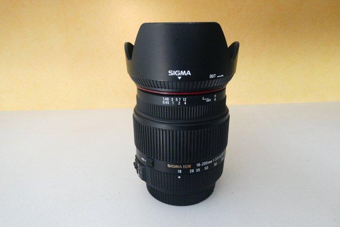 Sigma Sigma DC 18-200 mm F/3.5-6.3 II HSM (macro)Objektief, TV, Hi-fi & Vidéo, Appareils photo numériques