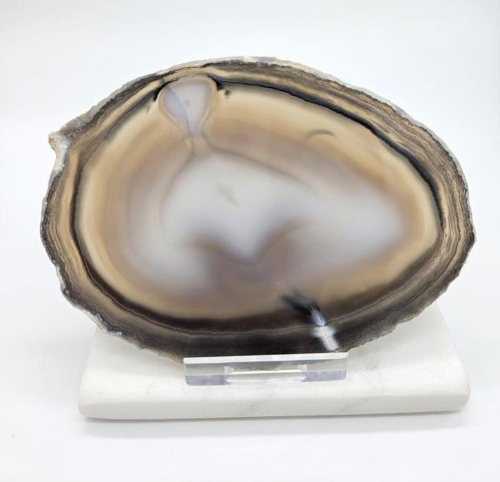 Agaat schijf, Handtassen en Accessoires, Edelstenen, Ophalen of Verzenden