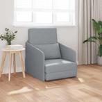 vidaXL Slaapbank Lichtgrijs 65 x 80 x 83 cm Stof, Huis en Inrichting, Zetels | Zetels, Verzenden, Nieuw