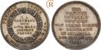 Zilver medaille 1828 Augsburg Stadt:, Postzegels en Munten, Penningen en Medailles, Verzenden