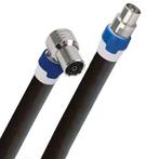 Coax Kabel - TV kabel - 30 meter - Zwart - TV Coax Kabel -, Doe-het-zelf en Bouw, Nieuw