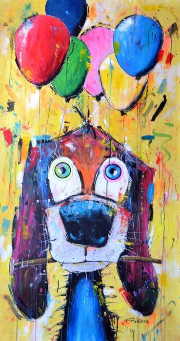 Piotr Piskorz (1979) - Another birthday, Antiek en Kunst, Kunst | Schilderijen | Modern