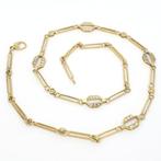 Collier - 18 carats Or jaune - 0.53ct. tw. Diamant, Handtassen en Accessoires, Kettingen, Nieuw
