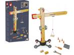 Janod Bolid - Grote Houten Kraan - Inclusief 10 Accessoires, Verzenden, Nieuw