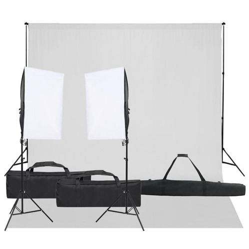 VD  Fotostudioset met verlichtingsset en achtergrond, Auto diversen, Autogereedschap, Verzenden