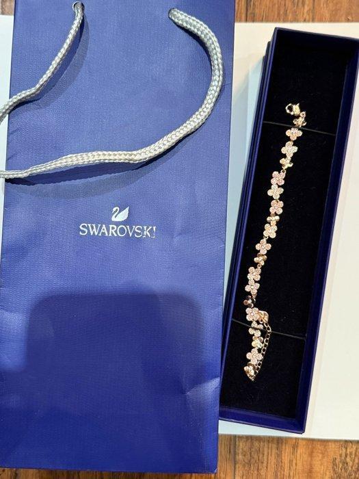 Swarovski - sculptuur, Swarovski Rose Gold Flower Bracelet -, Antiquités & Art, Curiosités & Brocante