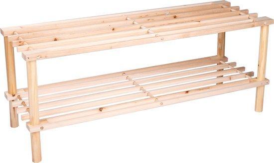 2eChoix | alpina Shoe Rack - 74 x 26 x 30 CM - Deux couches, Huis en Inrichting, Tafels | Salontafels, Ophalen of Verzenden