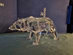 Swarovski - Statue, Wolf (clear crystal) by Arran Gregory