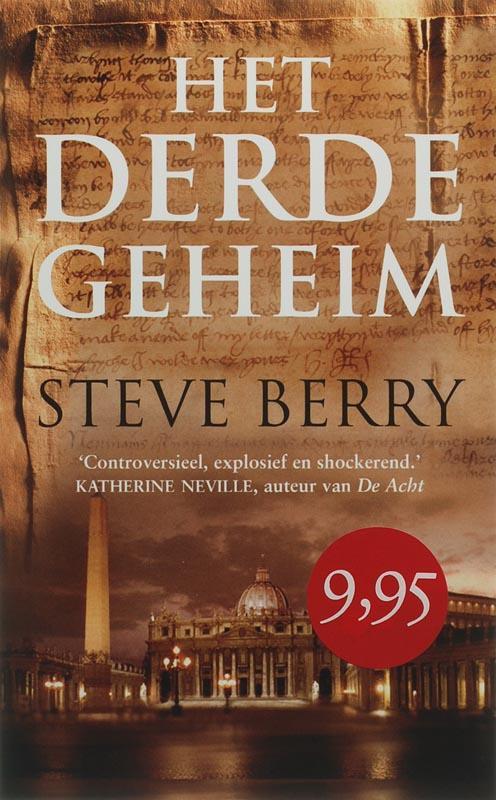 Het derde geheim 9789026122910 Steve Berry, Boeken, Thrillers, Gelezen, Verzenden