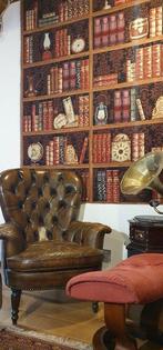 Arazzo antieke boekenkast Country House Inglese - 190x140cm, Antiek en Kunst