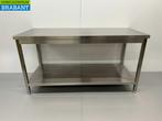 Table de travail en acier inoxydable Basic-line 160 x 70 x, Zakelijke goederen, Horeca | Overige, Verzenden