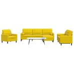 vidaXL 4-delige Loungeset met kussens en bolsters fluweel, Huis en Inrichting, Zetels | Zetels, Verzenden, Nieuw