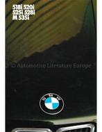 1984 BMW 5 SERIE BROCHURE NEDERLANDS, Nieuw