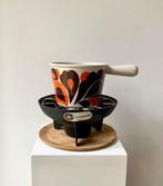 Le Creuset - Fornuis - IJzer, Hout - Fondue Topf