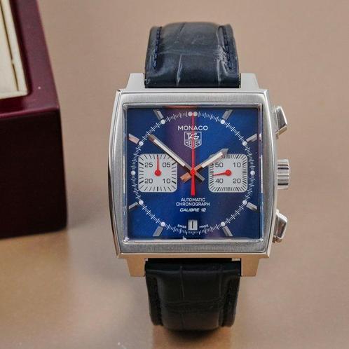 TAG Heuer - Monaco Steve Mc Queen Calibre 12 Chronograph -, Handtassen en Accessoires, Horloges | Antiek