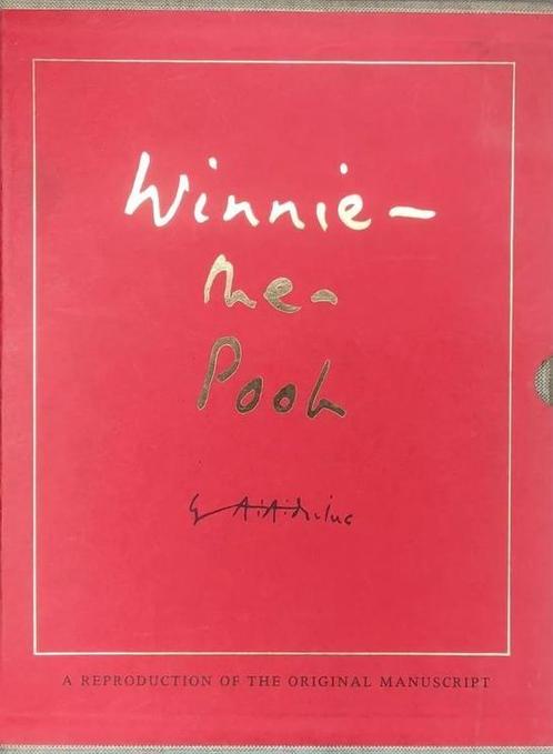 Winnie the Pooh A Reproduction of the Original Manuscript (C, Boeken, Overige Boeken, Verzenden