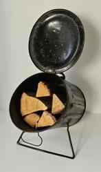 Kolenbak / Houtbak / Prullenbak - Bloempot - Staal