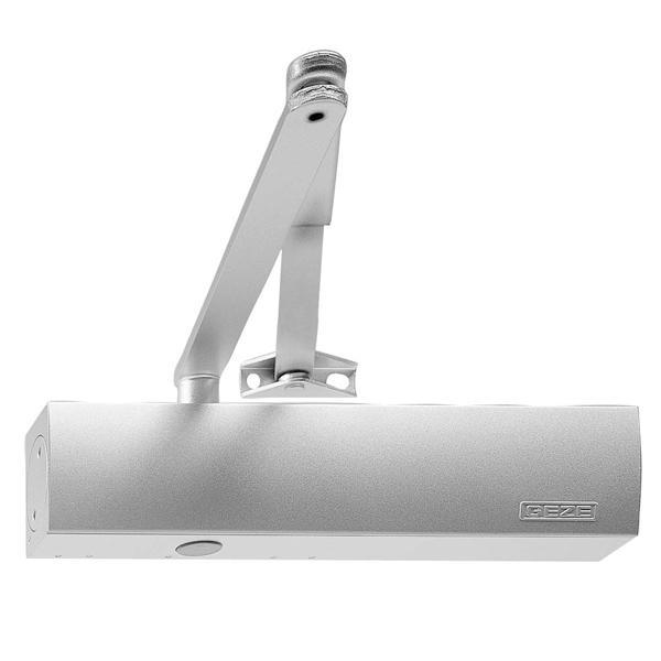 Deurdranger GEZE TS 2000 met schaararm zilverkleur, Doe-het-zelf en Bouw, Hang- en Sluitwerk, Klink of Kruk, Nieuw, Overige materialen