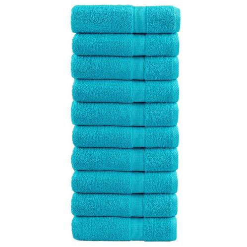 vidaXL Badhanddoeken SOLUND 10 st 600 g/m² 100x150 cm, Huis en Inrichting, Badkamer | Badtextiel en Accessoires, Nieuw, Verzenden
