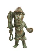 Bronzen figuur - In de stijl van EDO, Benin Kingdom - Benin