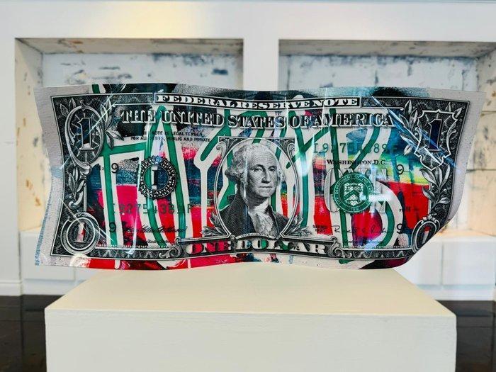 Karl Lagasse - To Rob a Bank - Vendu sans prix de réserve,, Antiek en Kunst, Kunst | Designobjecten