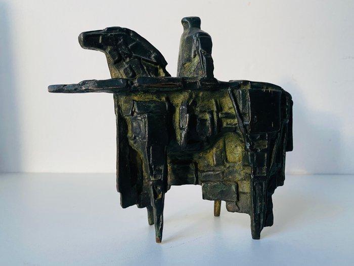 Eric Claus (1936) - sculptuur, Wachter - 12.8 cm - Brons, Antiek en Kunst, Antiek | Overige Antiek