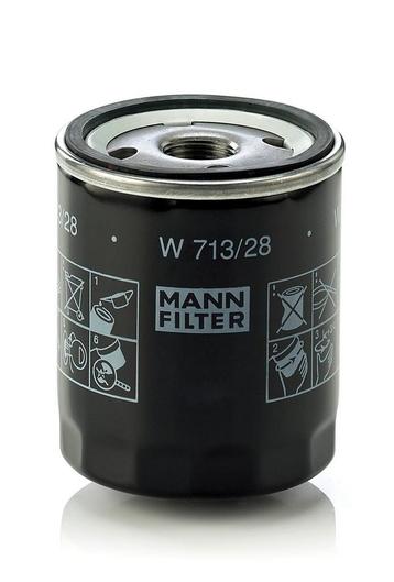 MANN Filter Oliefilter W713/28 beschikbaar voor biedingen