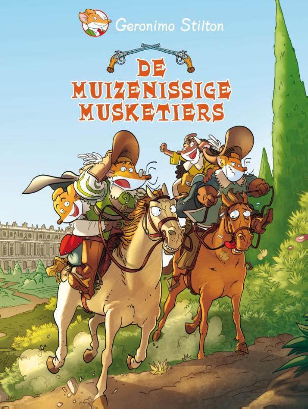 De muizenissige musketiers / Geronimo Stilton-reeks, Boeken, Stripverhalen, Zo goed als nieuw, Verzenden