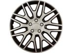 Veiling - Wieldoppen Dakar Zilver/Zwart 16 inch - set (4 stu, Gebruikt