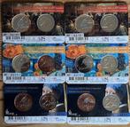 Nederland. Coin Card 2021/2023 (6 stuks - opeenvolgende, Postzegels en Munten