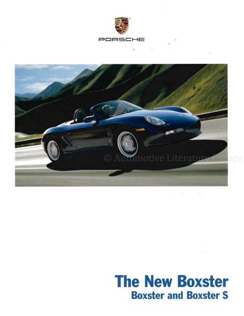 2005 PORSCHE BOXSTER & BOXSTER S BROCHURE ENGELS (USA), Boeken, Auto's | Folders en Tijdschriften, Ophalen of Verzenden