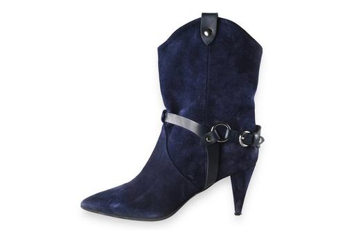 Steve Madden Enkellaarzen in maat 40 Blauw | 5% extra, Kleding | Dames, Schoenen, Blauw, Zo goed als nieuw, Lage of Enkellaarzen