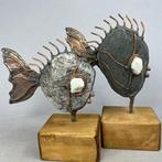 Jacek Drzymaa ( XX- XXI) - sculptuur, NO RESERVE - 2 FISH -