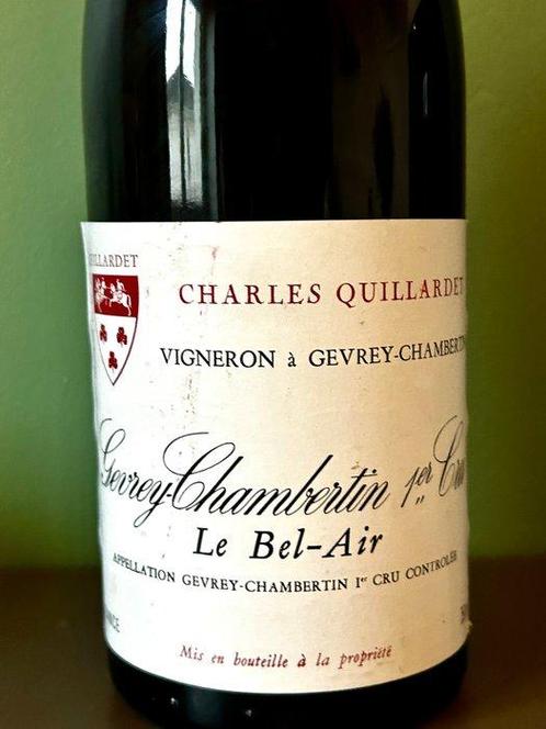 1985 Charles Quillardet - Gevrey Chambertin 1er Cru - 3, Verzamelen, Wijnen